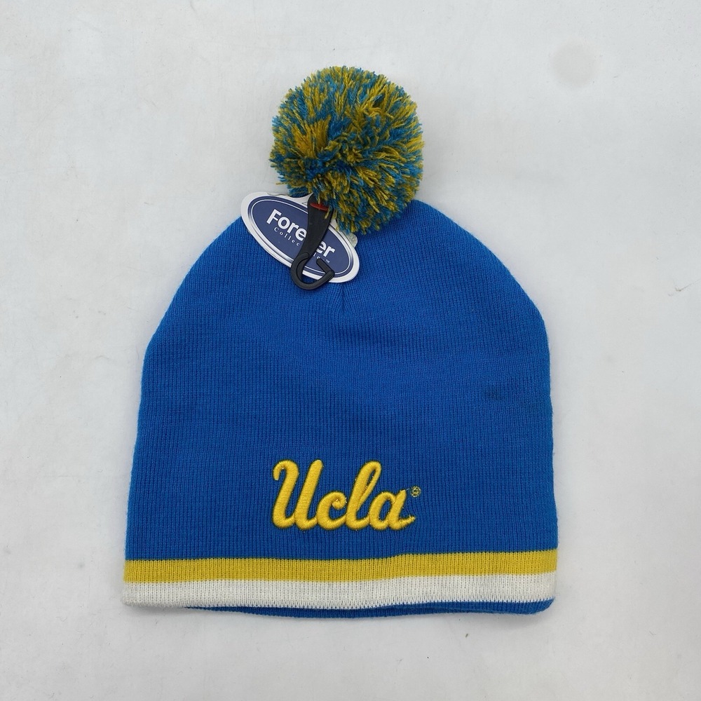 UCLA Bruins Beanie Vintage Top Of The World Uncuffed Hat OSFA Pom Pom